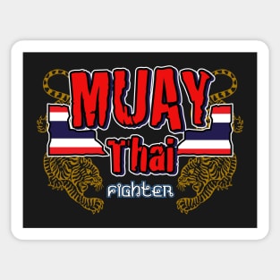 Muay Thai Fighter Sticker